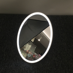 Soporte ovalado Espejo LED Simplicidad LED Maquillaje Espejo de vanidad