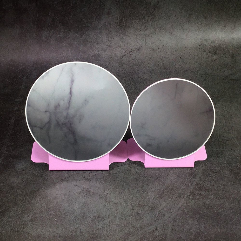 Espejo de vanidad cosmético de escritorio de moda a prueba de rayones