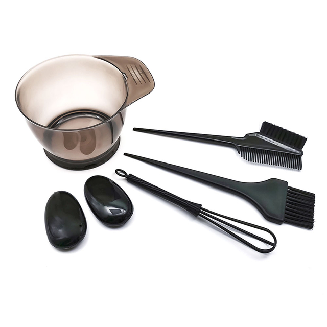Kit de herramientas de mezcla de tinte para el cabello en casa