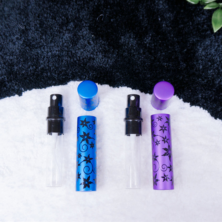 Botellas de perfume de 10 ml Mini atomizador de aerosol recargable de viaje portátil
