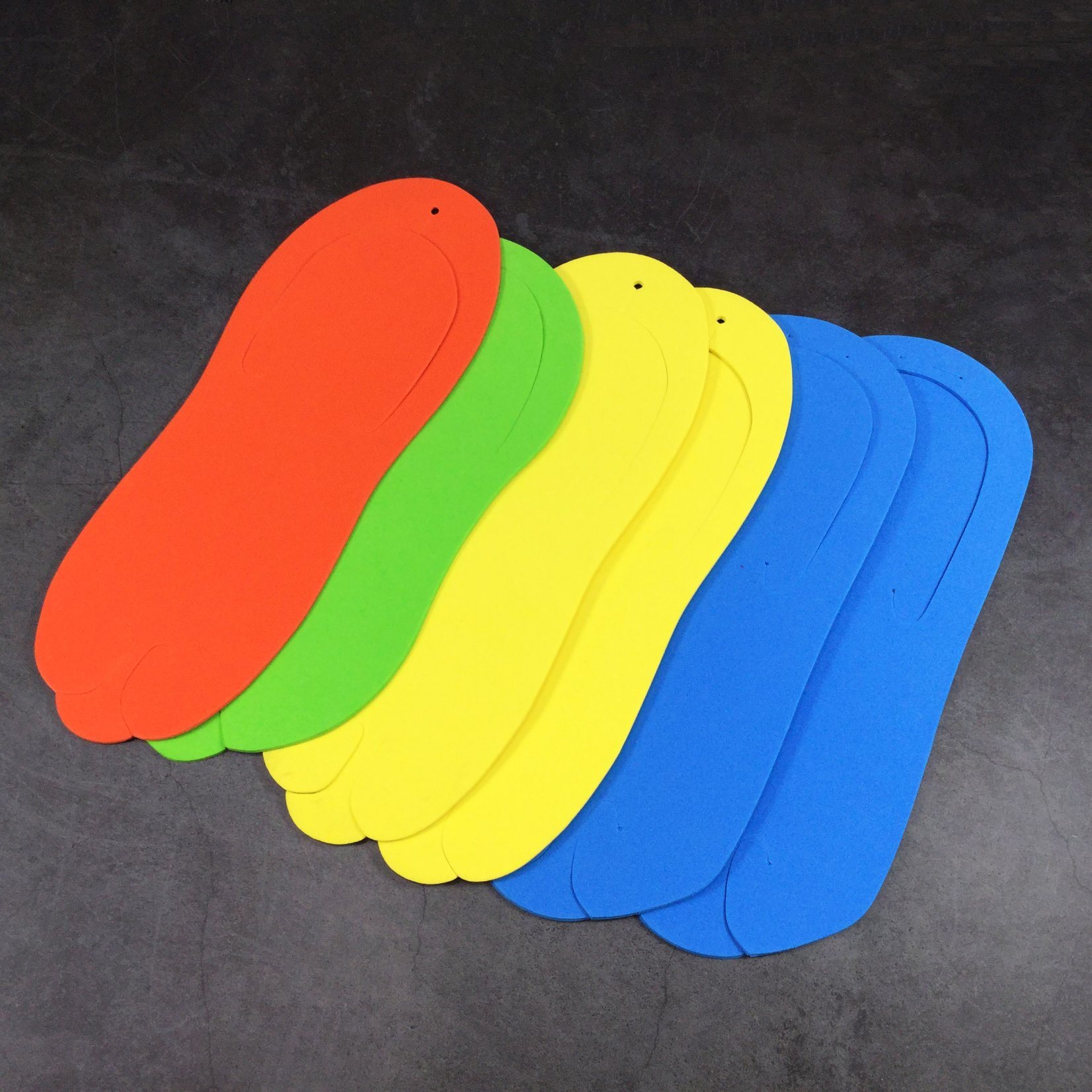 Deslizadores disponibles coloridos de la espuma de los deslizadores de Eva de la chancleta de la pedicura