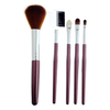 5 pcs essential makeup cepillo conjunto marrón